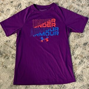 3 for $15 EUC Under Armour kids shirt size Large